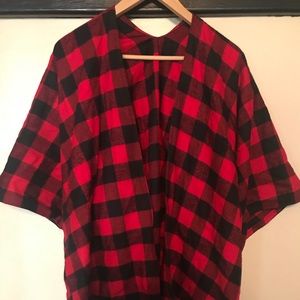 Buffalo Plaid Kimono